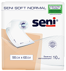 Пеленки Seni Soft Normal 90 x 60 по 10 шт (компактное сложение)