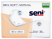Пеленки Seni Soft Normal 90 x 60 по 30 шт (компактное сложение)