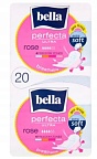 Супертонкие прокладки Bella Perfecta Ultra Rose, 10+10 шт.