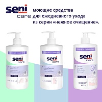 Seni Care – моющие средства для ежедневного ухода из серии «нежное очищение».