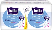 Супертонкие прокладки Bella Perfecta Ultra Blue, 10+10 шт.