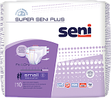 Подгузники для взрослых Super Seni Plus Small (1) 55-80 см.по 10 шт
