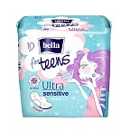 Прокладки супертонкие bella for teens Ultra sensitive по 10 шт.