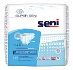 Подгузники для взрослых Super Seni Extra Small(0), 40-60 см, 10 шт.