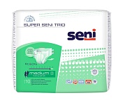 Подгузники для взрослых Super Seni Trio Medium(2), 75-110 см, 10 шт.