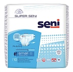 Подгузники для взрослых Super Seni Small(1), 55-85 см, 10 шт.