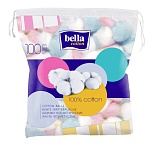 Ватные цветные шарики Bella Cotton, 100 шт.